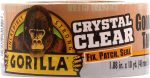 Gorilla Crystal Clear Repair Duct Tape, 1.88” x 18 yd, Clear, (Pack of 1) - Image 2